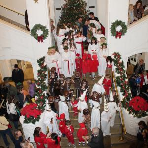 Lucia Celebrations at the American Swedish Historical Museum