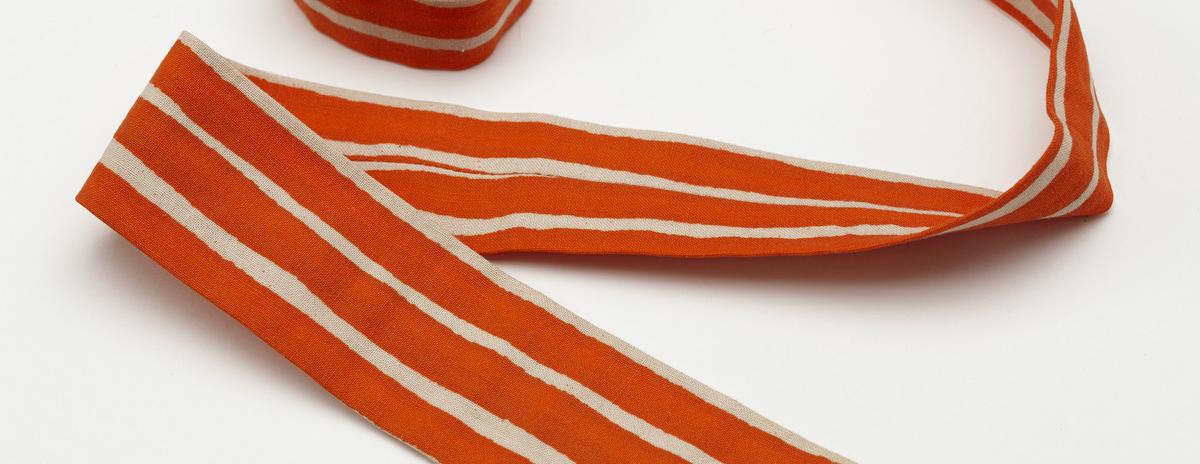 Marimekko tie in orange