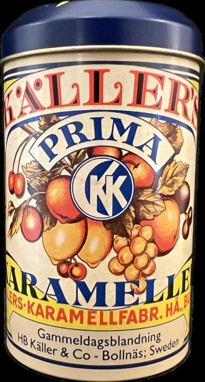 Candy Tin for Källers Prima Carameller