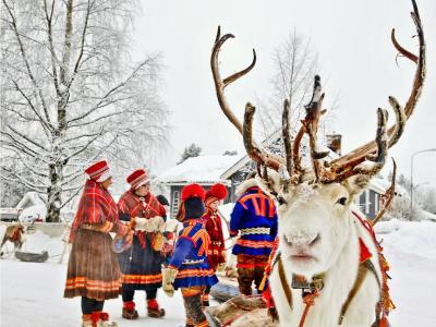 Sami and Reindeer American Swedish Historical Museum