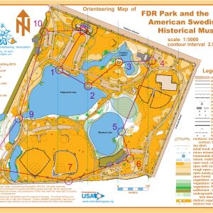 FDR Park Orienteering Adventure at the ASHM