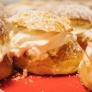 Semlor pastry Semlor a Swedish Pastry