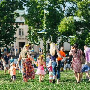 Midsommarfest Midsommar Celebration Swedish Museum