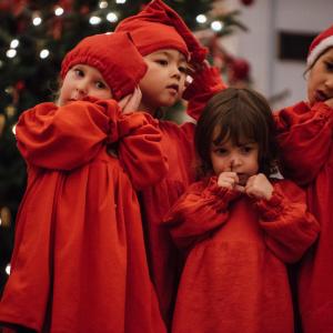 Lucia Rehearsals American Swedish Historical Museum