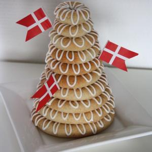 Danish tiered cake