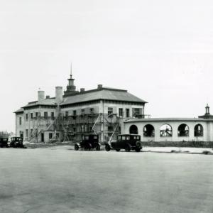 View of ASHM Being Built