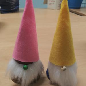 Felt tomte craft Felt tomte craft