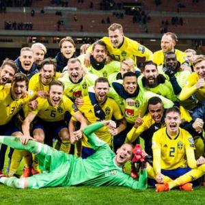 World Cup viewing party at the American Swedish Historical Museum