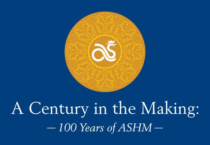 A Century in the Making: 100 Years of ASHM